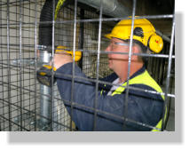 imuputkiston asennusta