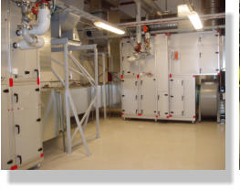 EKOMIC-laitetila asennuksaen jäljiltä